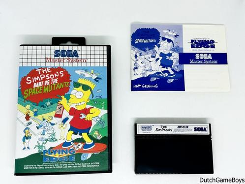 Sega Master System - The Simpsons - Bart Vs. The Space Mutan, Consoles de jeu & Jeux vidéo, Jeux | Sega, Envoi