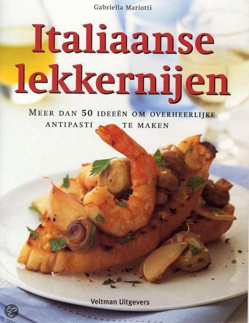 Italiaanse lekkernijen 9789059209305 Mariotti, Boeken, Kookboeken, Gelezen, Verzenden