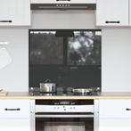 vidaXL Keuken Spatscherm Donkergrijs 70 x 60 x 0.6 cm gehard, Antiek en Kunst, Verzenden