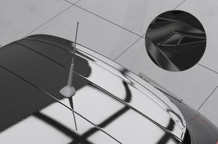 Achtervleugel met ABE voor Lancia Ypsilon (864) HF067-G, Auto-onderdelen, Carrosserie, Nieuw, Verzenden