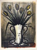 Bernard Buffet (1928-1999) - Bouquet de tulipes jaunes