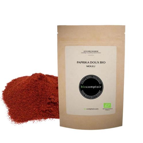 Zoete Paprika gemalen - 100 gr (Biocomtoir), Sport en Fitness, Gezondheidsproducten en Wellness, Ophalen of Verzenden
