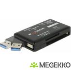 Delock 91758 SuperSpeed USB 5 Gbps kaartlezer voor CF / SD /, Verzenden