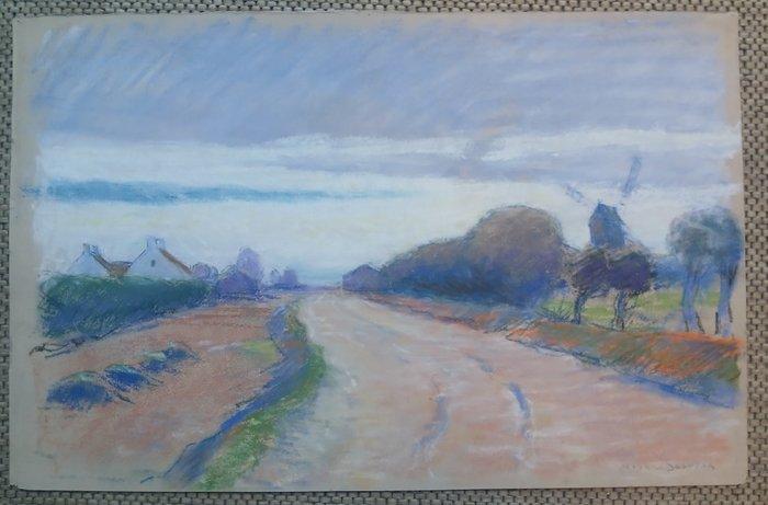 Maurice Seghers (1883-1959) - Doorheen de Polders - omgeving, Antiek en Kunst, Kunst | Schilderijen | Klassiek