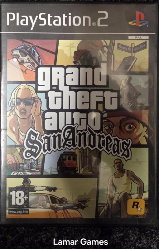 Grand Theft Auto San Andreas GTA San Andreas (PS2, Games en Spelcomputers, Games | Sony PlayStation 2, Ophalen of Verzenden