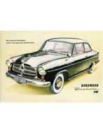 1956 BORGWARD ISABELLA TS LEAFLET ENGELS, Ophalen of Verzenden, Nieuw