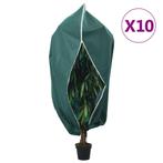 vidaXL Plantenhoezen met ritssluiting 10 st 70 g/m² 1,2x1,8, Verzenden