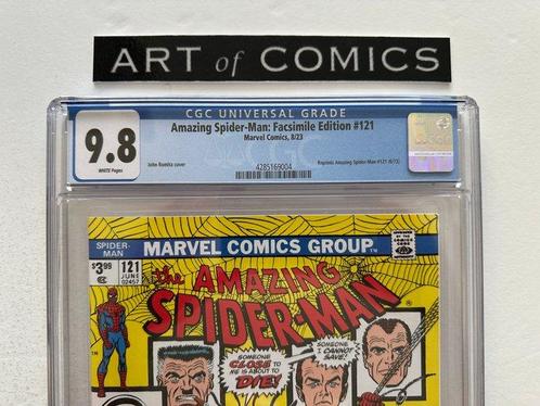Amazing Spider-Man: Facsimile Edition #121 - CGC 9.8 - Death, Boeken, Strips | Comics