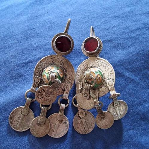 Oorornament (2) - Marrakech zilver 925, Antiek en Kunst, Kunst | Niet-Westerse kunst