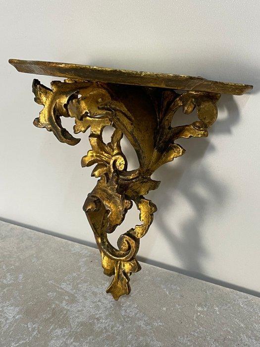 Beeld, Wandconsole Rococostijl - 20.5 cm - Hout, Antiek en Kunst, Antiek | Overige Antiek
