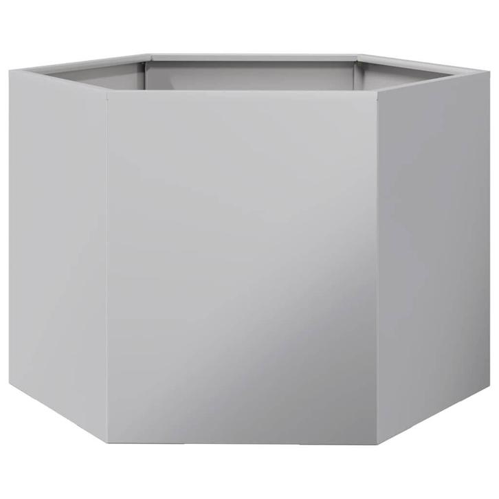 Plantenbak Gegalvaniseerd Staal | OP = OP | Zeshoekig Model, Tuin en Terras, Bloembakken en Plantenbakken, 30 tot 60 cm, 60 tot 100 cm