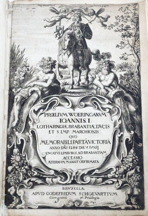 Dongelberge / Jan van Heelu - Proelium Woeringanum - 1641, Antiek en Kunst, Antiek | Boeken en Manuscripten