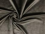 10 meter fluweel stof - Taupe - 150cm breed, 200 cm of meer, Nieuw, Polyester, 120 cm of meer