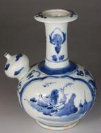 Kendi bleu Blanc Vase - Export - Porselein - Japan - Periode