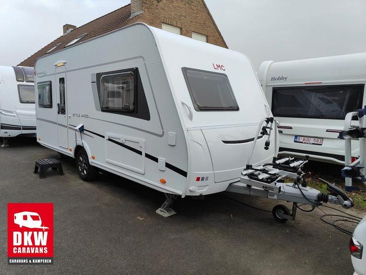 LMC Style 440 D comfort, Caravans en Kamperen, Caravans, 1000 - 1250 kg, Fietsenrek, Gascomfoor, Hordeur, Kachel, Koelkast, Mover