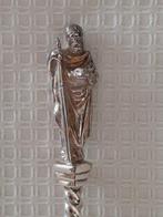 Lepel (2) - Zware Engelse gelamineerd Zilveren Apostel lepel, Antiek en Kunst