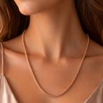 Puur koperen schakel-halsketting, Ophalen of Verzenden