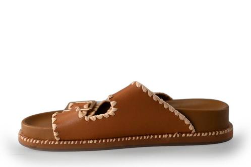 Sacha Slippers in maat 41 Bruin | 5% extra korting, Kleding | Dames, Schoenen, Bruin, Zo goed als nieuw, Slippers, Verzenden