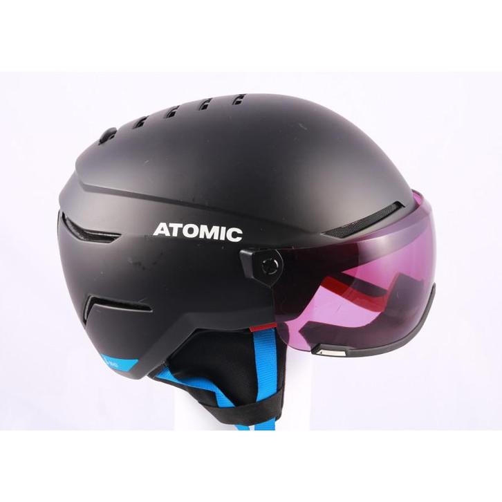 59 60 61 62 63 skihelm/snowboardhelm ATOMIC SAVOR VISOR ALL, Sport en Fitness, Skiën en Langlaufen, Ski, Ski's, Gebruikt, Atomic