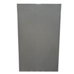 Roldeurkast lichtgrijs 4 legborden 197x120x45cm gebruikt, Ophalen of Verzenden