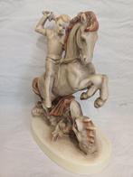 Goebel - Beeldje - Sint George te paard strijdend met de