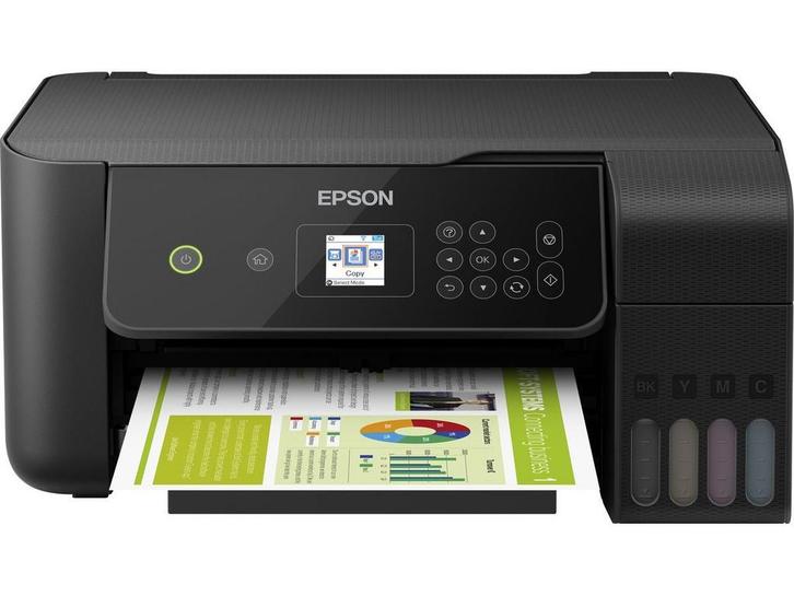 Epson EcoTank ET-2720 - All-in-One Printer - 4500 zwart-wit, Computers en Software, Printers, Zo goed als nieuw, Verzenden