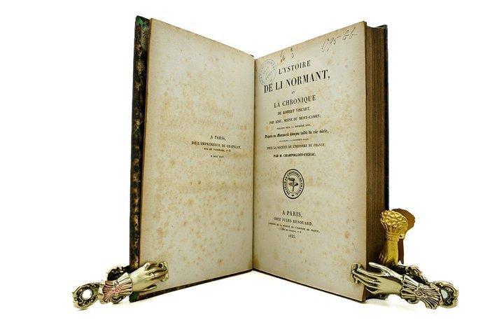 M. Champollion-Figeac - Lystoire de li Normant, et la, Antiquités & Art, Antiquités | Livres & Manuscrits