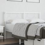 vidaXL Hoofdbord 135 cm metaal wit, Huis en Inrichting, Verzenden, Nieuw