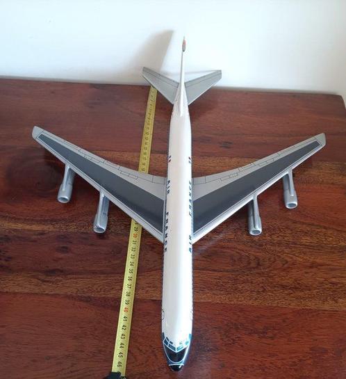 Modelvliegtuig - Maquette en bois 47cm Boeing 707 Air France, Antiek en Kunst, Antiek | Wandborden en Tegels