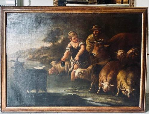 Francesco Londonio (1723-1783), Toegeschreven aan - Scena, Antiek en Kunst, Kunst | Schilderijen | Klassiek