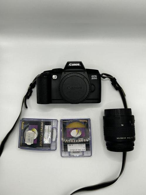 Canon EOS 5000 + Zoom Lens EF 38-76mm f/4.5-5.6 Appareil, Audio, Tv en Foto, Fotocamera's Analoog