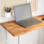 vidaXL Bureaublad rechthoekig 100x50x2,5 cm eikenhout, Verzenden