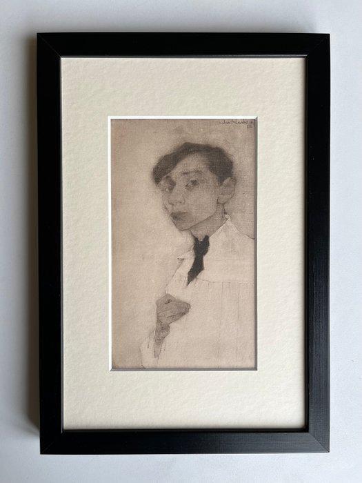 Jan Mankes (1889-1920), naar - Zelfportret, Antiek en Kunst, Antiek | Overige Antiek