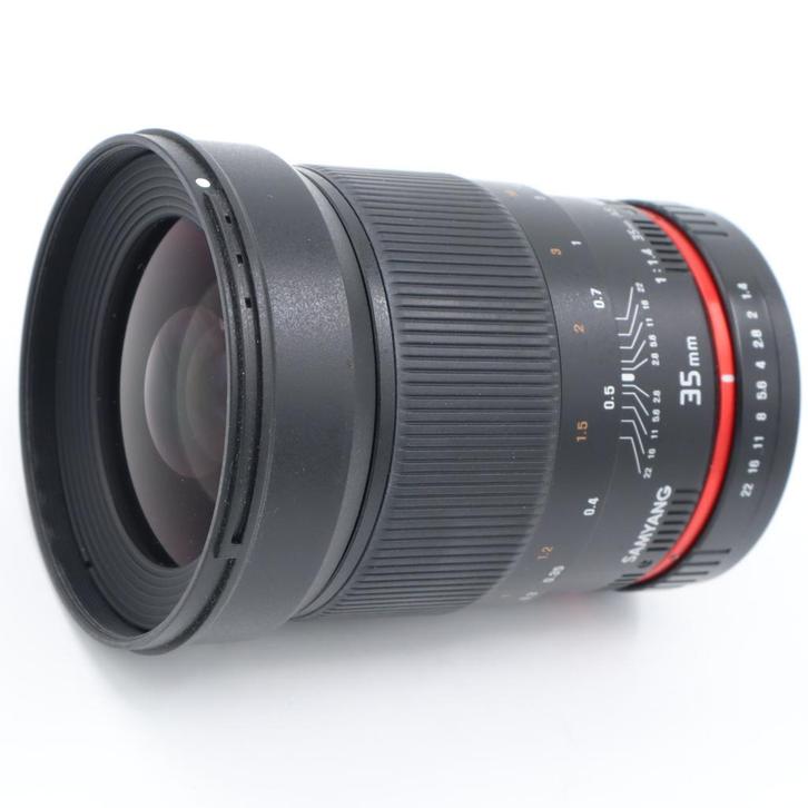 Samyang 35mm F/1.4 AS UMC Canon | Occasion, Audio, Tv en Foto, Foto | Lenzen en Objectieven, Ophalen of Verzenden
