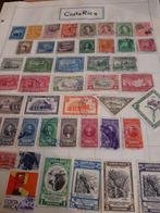 Wereld 1868/1970 - verzameling op vellen Costa Rica, Mexico,, Gestempeld