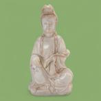 grote geknielde Kuan Yin met ruyi scepter - eerste helft 20e, Antiek en Kunst