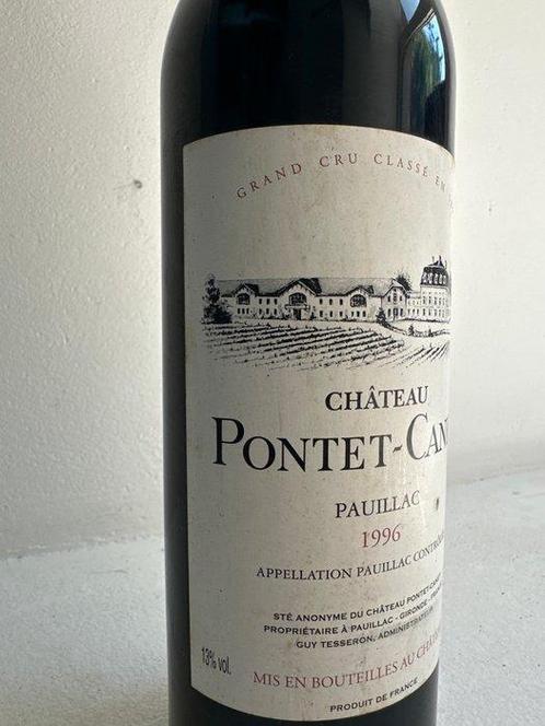 1996 Château Pontet-Canet - Pauillac Grand Cru Classé - 1, Verzamelen, Wijnen