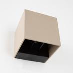 Spots opbouw Shift Up&amp;Down Wandlamp Champagne/Zwart LED, Huis en Inrichting, Verzenden, Nieuw, Modern