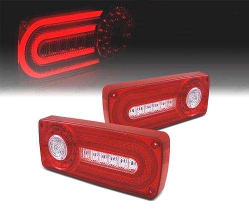 Feux Arrière Pour Mercedes Classe G W463 Light Bar Rouge Chr, Auto-onderdelen, Verlichting, Verzenden