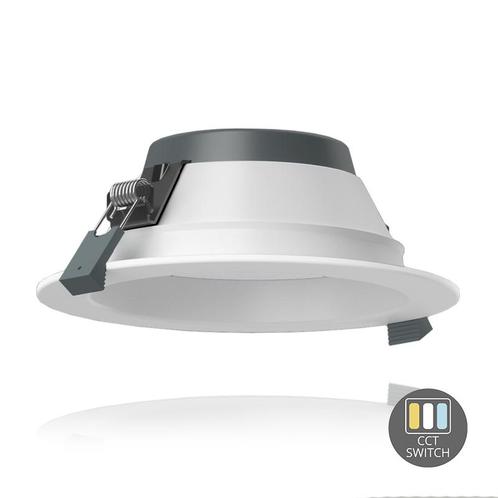 LED Downlight 20-42V CCT-Switch 16,5W IP22 Wit - 16,5 cm, Huis en Inrichting, Lampen | Overige, Nieuw, Verzenden
