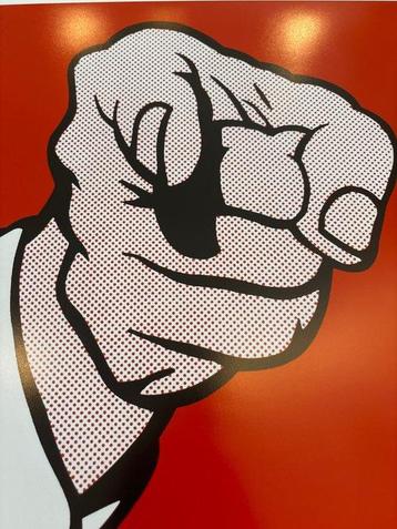 Roy Lichtenstein (after) - Finger Pointing 1973