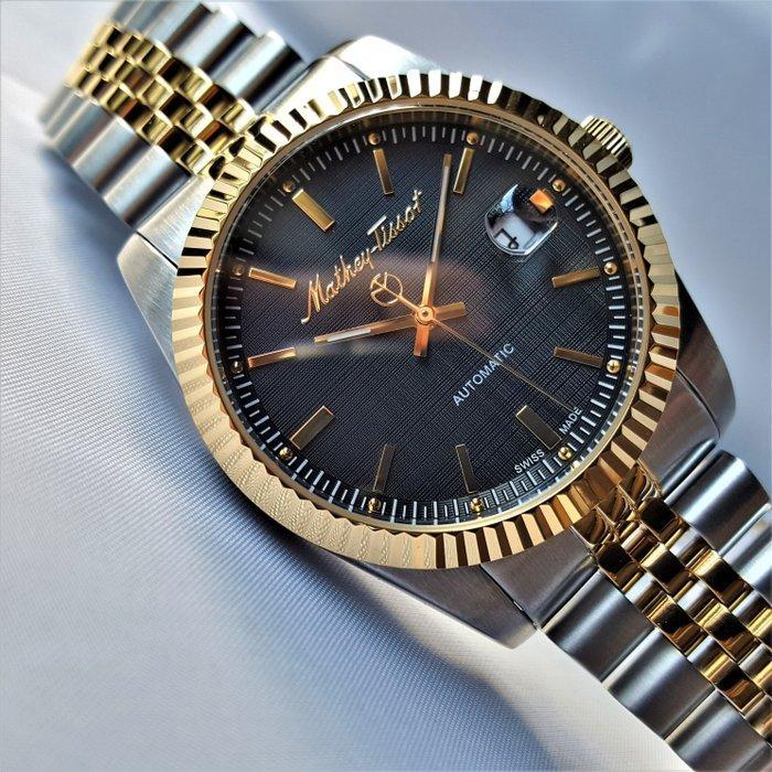 Mathey-Tissot - Swiss Automatic - Cyclops Loupe - Sun Bezel, Handtassen en Accessoires, Horloges | Heren