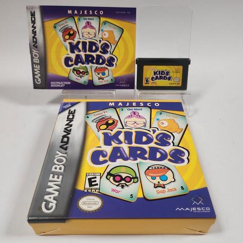 Majesco Kids Cards Boxed Game Boy Advance, Games en Spelcomputers, Games | Nintendo Game Boy, Zo goed als nieuw, Ophalen of Verzenden