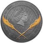 Niue. 5 Dollars 2020 3 oz $5 NZD Niue Guan Yu Five Tiger