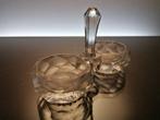Baccarat - Tafelservies - Salt and pepper table set - Glas,, Antiek en Kunst, Antiek | Glaswerk en Kristal