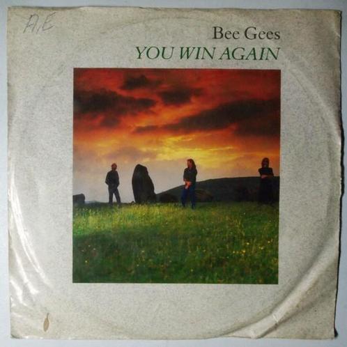 Bee Gees - You win again - Single, Cd's en Dvd's, Vinyl Singles, Single, Gebruikt, 7 inch, Pop
