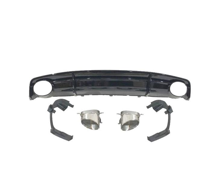 DIFFUSEUR AUDI A7 S LINE 16-18 LOOK RS7 NOIR BRILLANT + EMBO, Autos : Pièces & Accessoires, Carrosserie & Tôlerie, Envoi