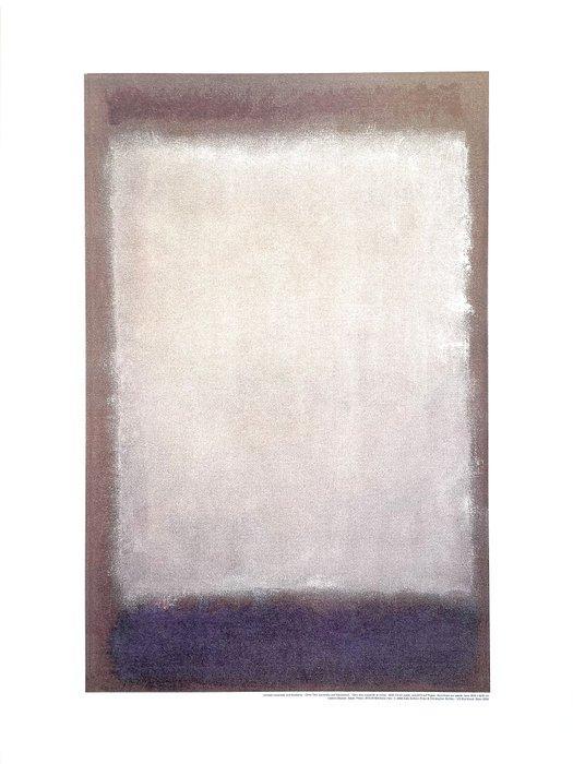 Mark Rothko (after) - Untitled (Lavender and Mulberry) -, Antiek en Kunst, Kunst | Tekeningen en Fotografie