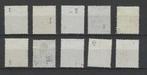 Curaçao 1889 - Portzegels « Chiffre en noir » - NVPH P1/10, Postzegels en Munten, Gestempeld