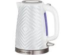Russell Hobbs -  Waterkoker Groove  - Wit, 1 tot 2 liter, Verzenden, Nieuw
